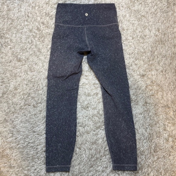 Lululemon Wunder Under High-Rise Tights 25" Spray Full On|Size 6 - Picture 3 of 10